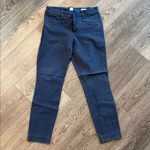 GAP Women's Navy Slim Fit Trousers